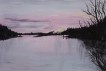 Abendstimmung �ber der Bever(Gro�h�feld)