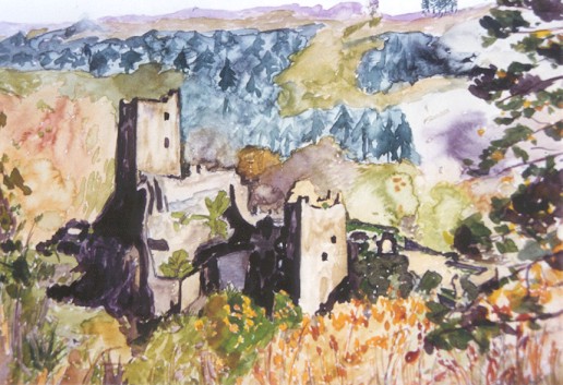 Burg Manderscheid (Eifel) I
