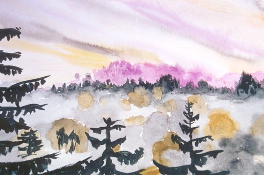 Nebelmotiv in der Eifel