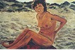 Frau am Strand II