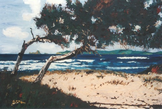 Blick auf Ibiza