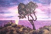 Sonnenuntergang (�l auf Leinwand)