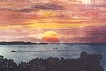 Sonnenuntergang I (�l auf Leinwand)