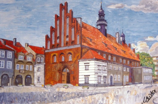Rathaus ehem. Wormditt/Ostpr.