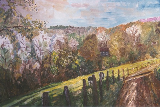 Weg zur Hermannsm�hle in Remscheid